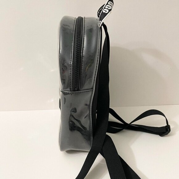 UGG Womens Black Mini Backpack Clear Flaws - Picture 6 of 16